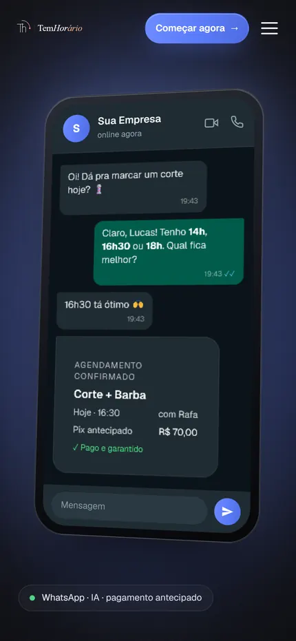 TemHorário no celular
